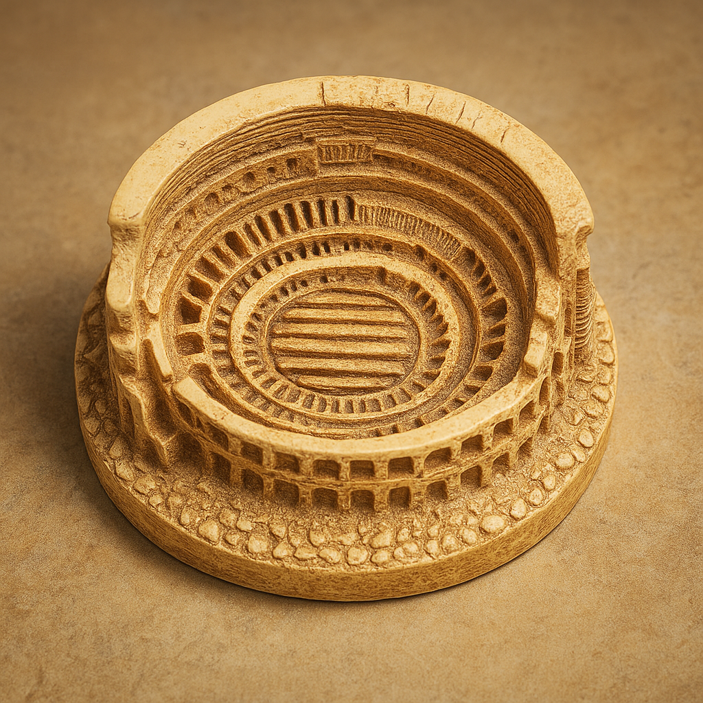 Miniature of the Roman Colosseum