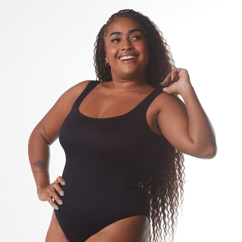 2 Ribbed Body Shapers - Buy 1, Get 2.