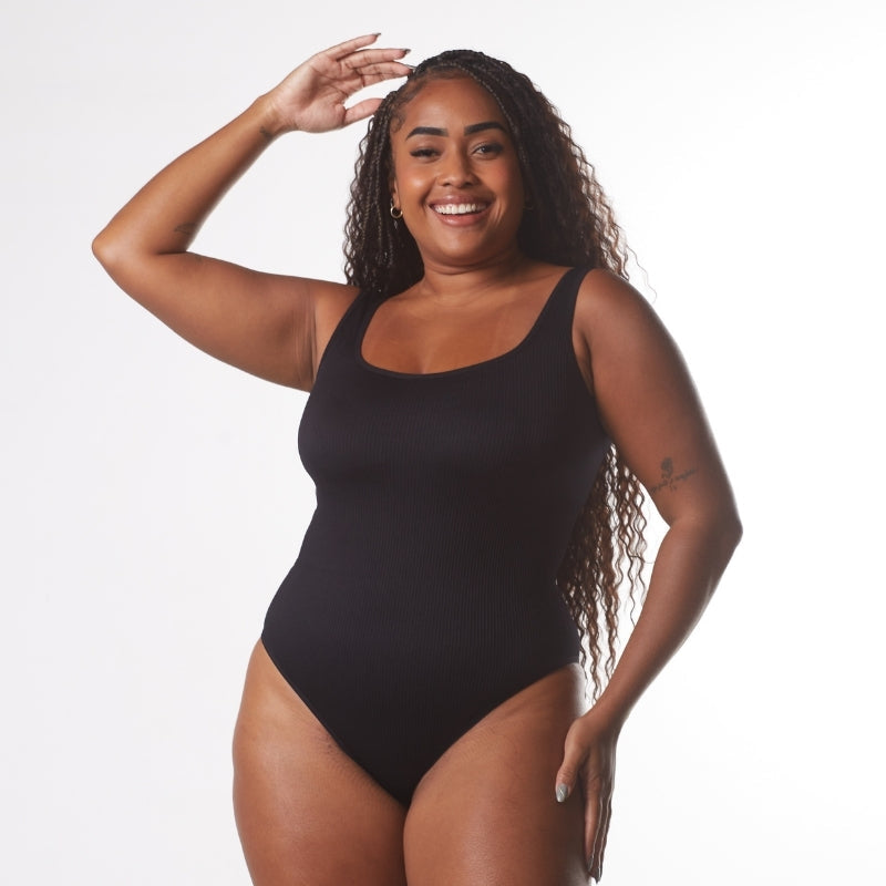2 Ribbed Body Shapers - Buy 1, Get 2.