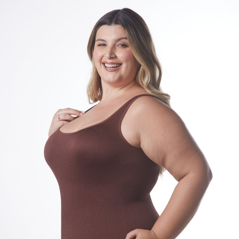 2 Ribbed Body Shapers - Buy 1, Get 2.