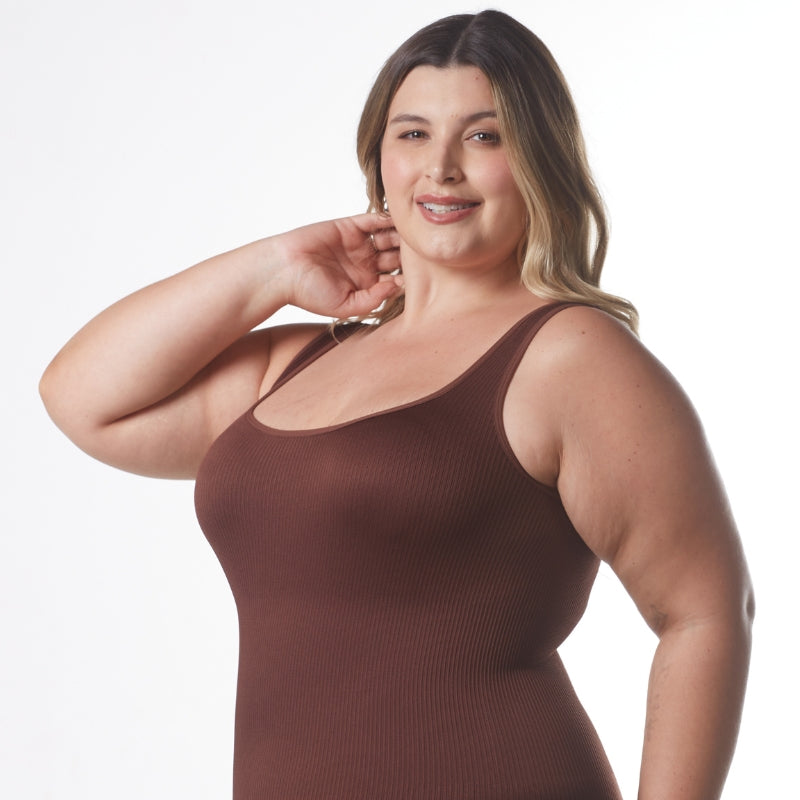 2 Ribbed Body Shapers - Buy 1, Get 2.