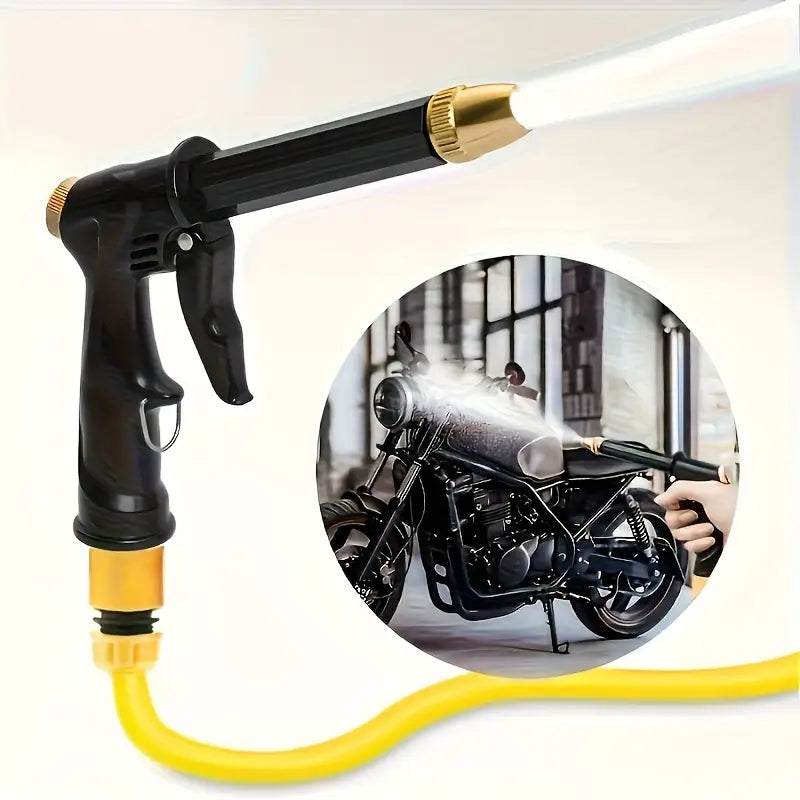 High-Pressure Motorcycle & Car Wash Gun