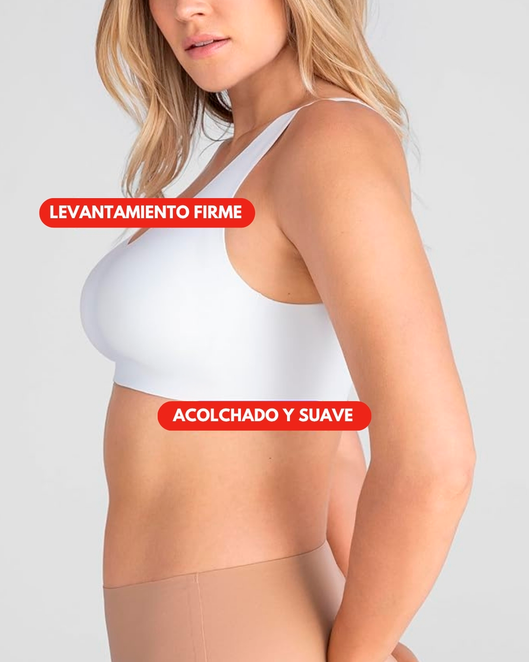 Second Skin Figure Bra Wide Strap 3x1