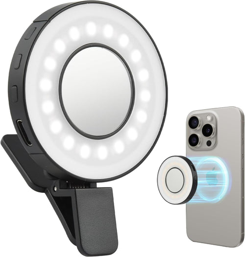 Magnetic Ring Light 4 Brightness 【Free Shipping】Level for Webcam Light/Zoom Lighting/Video Conference/Selfie