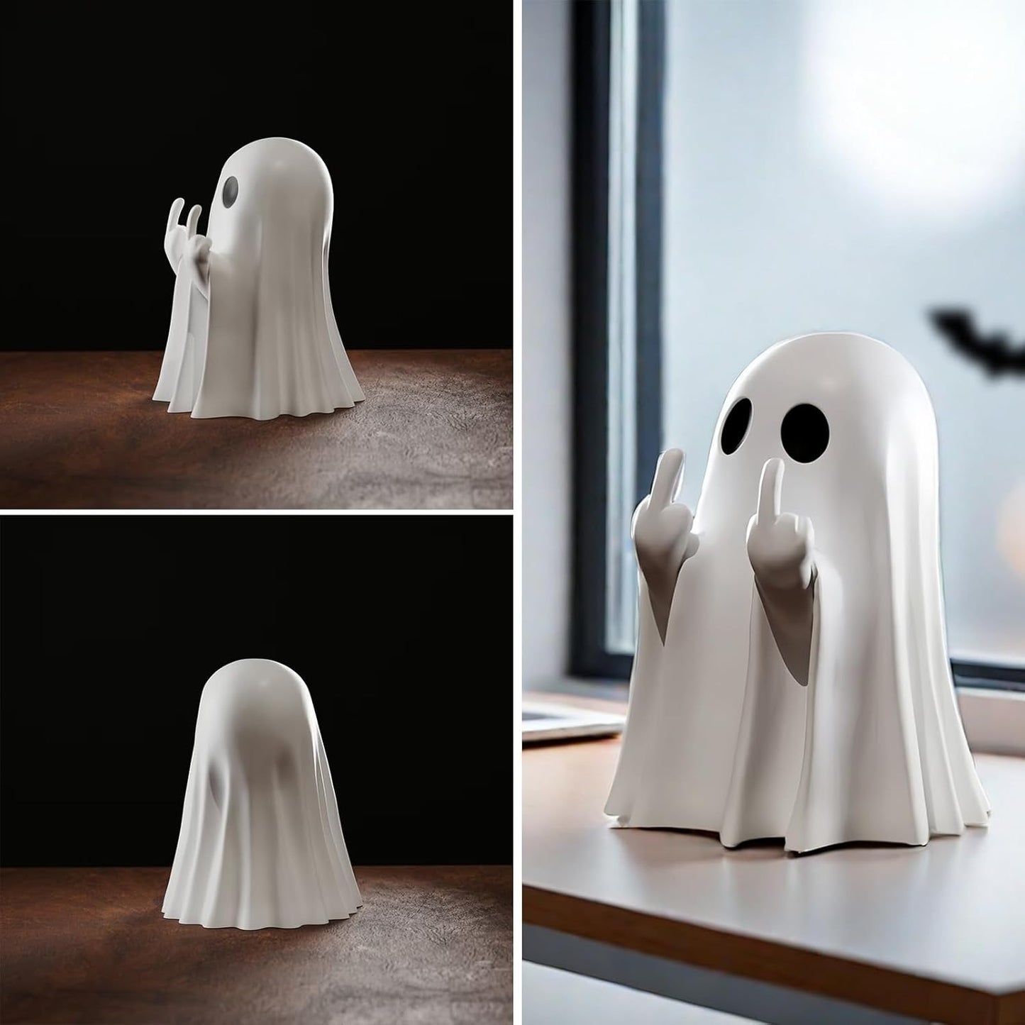 BooCrew™ – Cute & Spooky Halloween Ghost Figurine