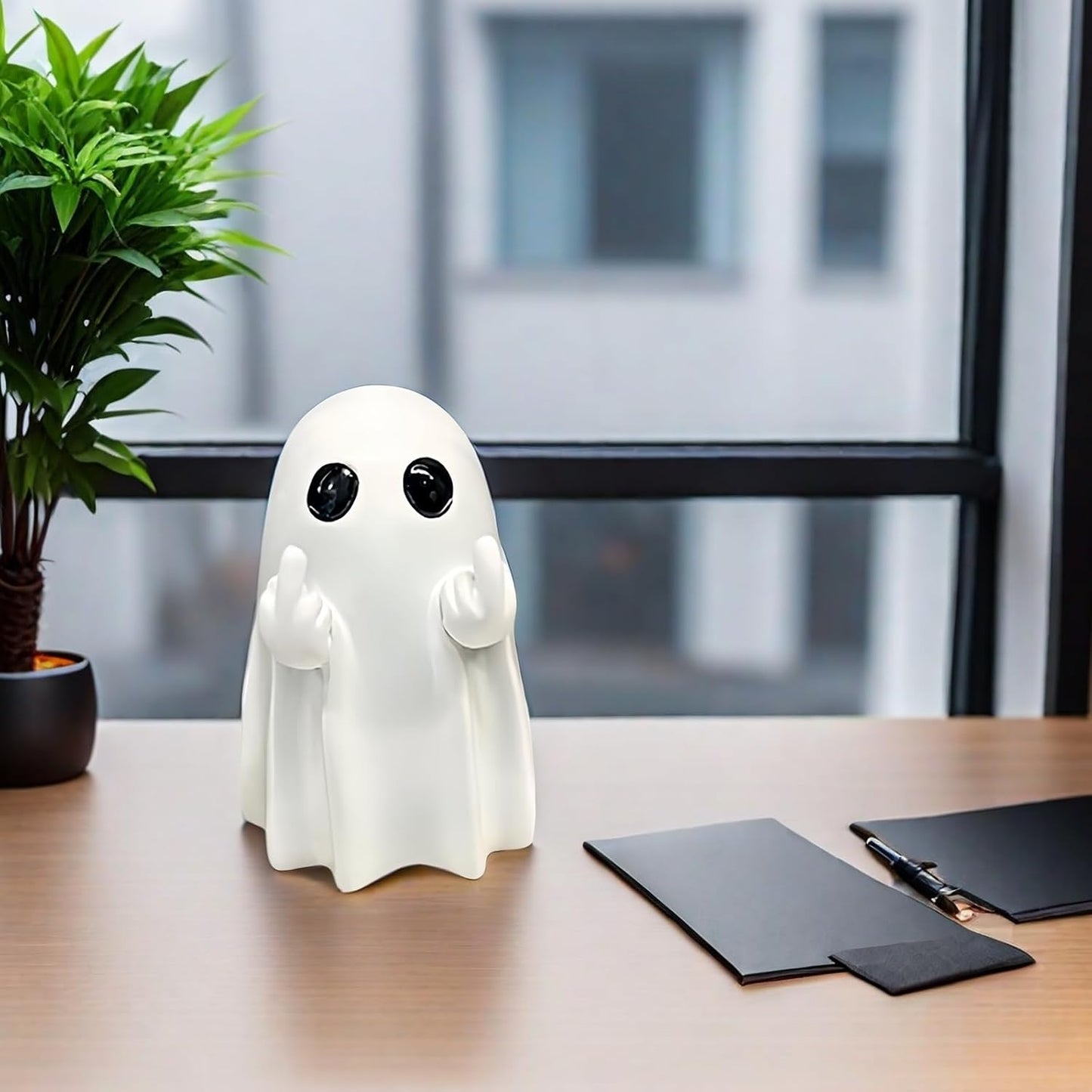 BooCrew™ – Cute & Spooky Halloween Ghost Figurine
