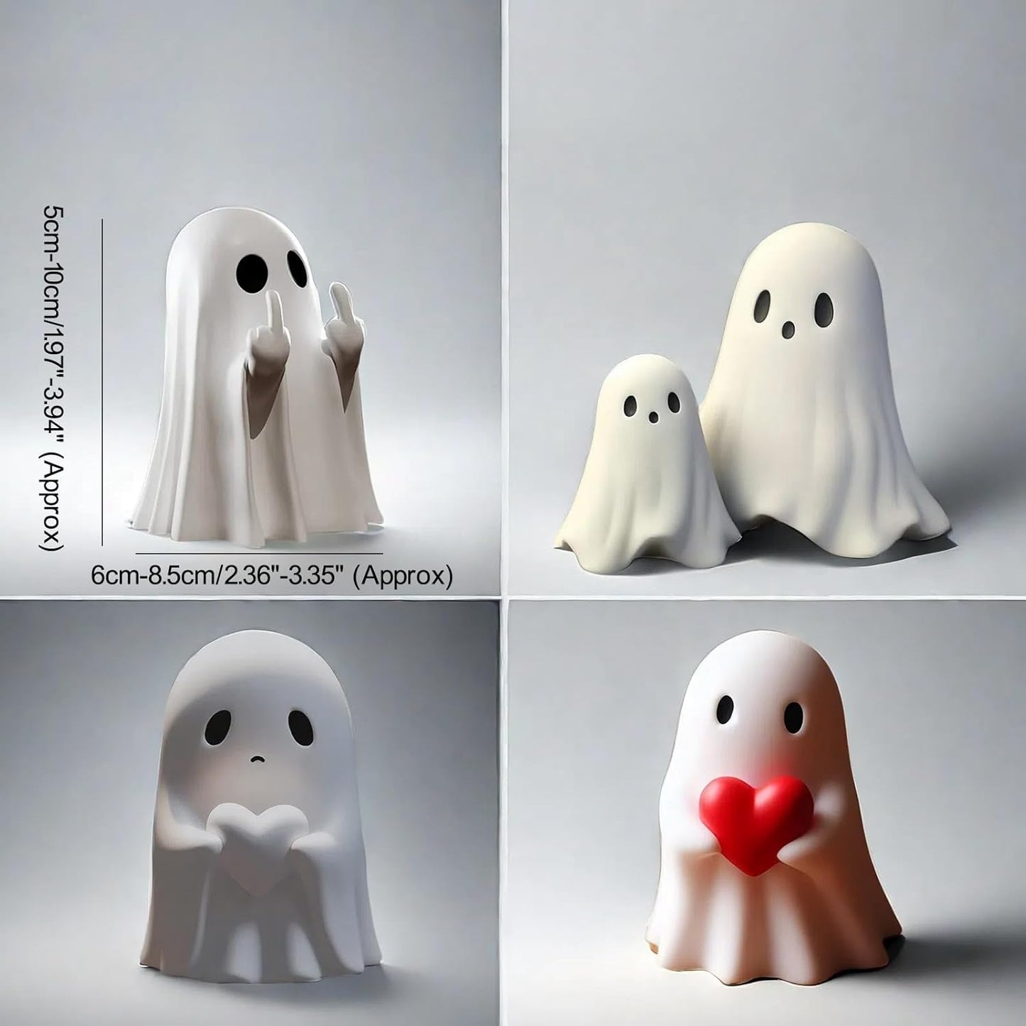 BooCrew™ – Cute & Spooky Halloween Ghost Figurine