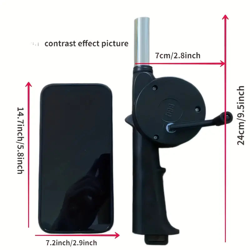 Portable Hand Blower For BBQ, Camping or Fire Making