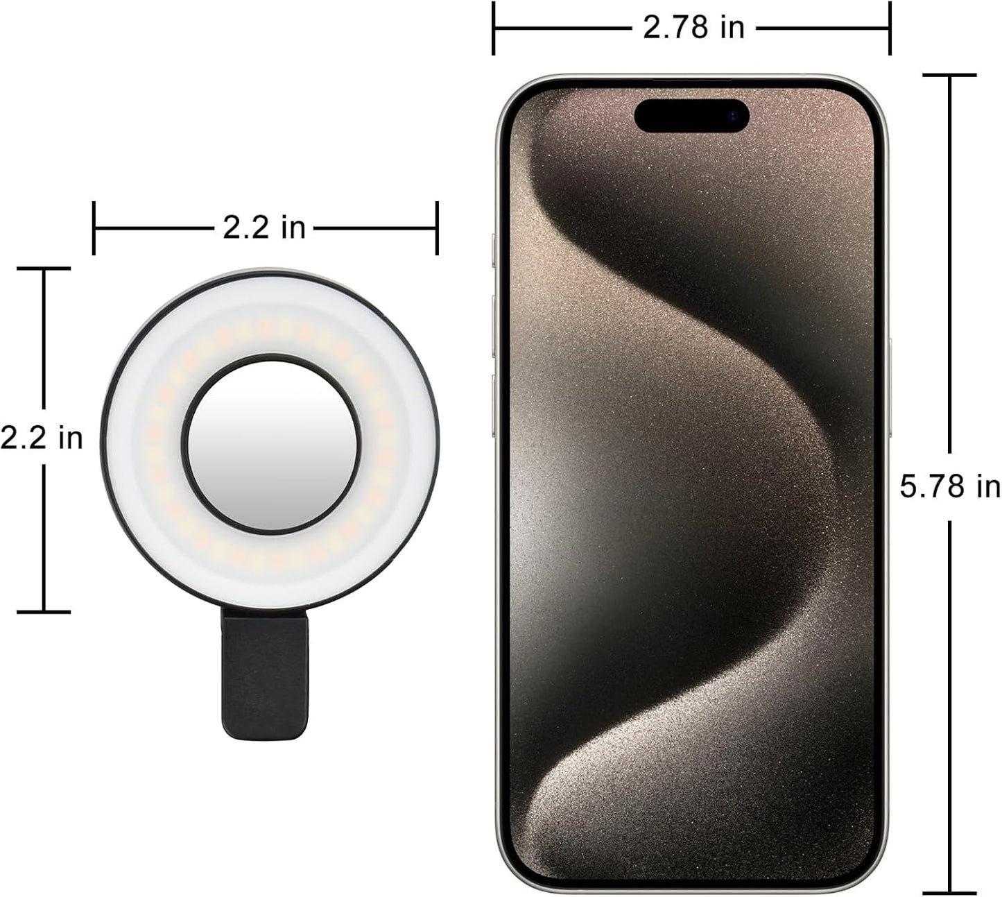 Magnetic Ring Light 4 Brightness 【Free Shipping】Level for Webcam Light/Zoom Lighting/Video Conference/Selfie