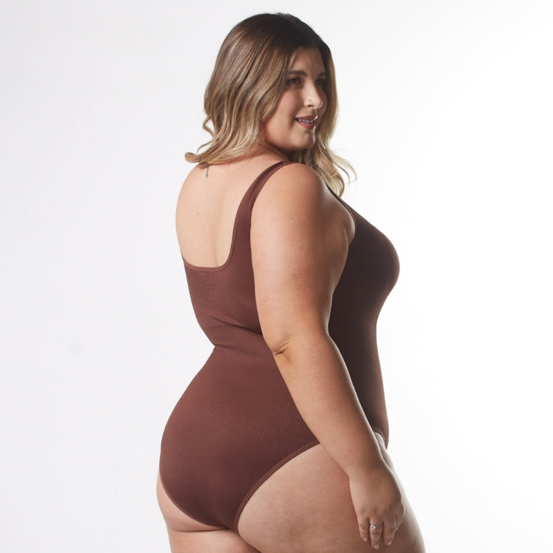 2 Ribbed Body Shapers - Buy 1, Get 2.