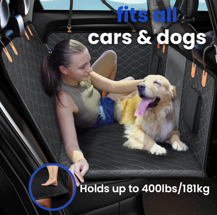 K9Cruze™ – Premium-Heavy Duty Dog Car Seat Protector