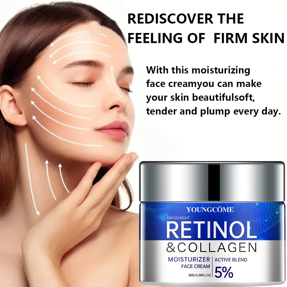 RetinolRenew Set – Hydrating & Repairing Cream + Serum for Smooth, Youthful Skin
