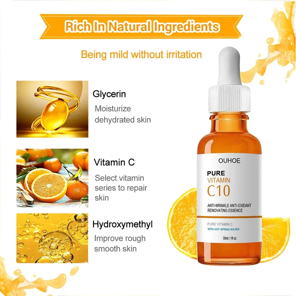 CitrusGlow Radiance – Vitamin C Wrinkle Remover Serum for Lifting and Firming