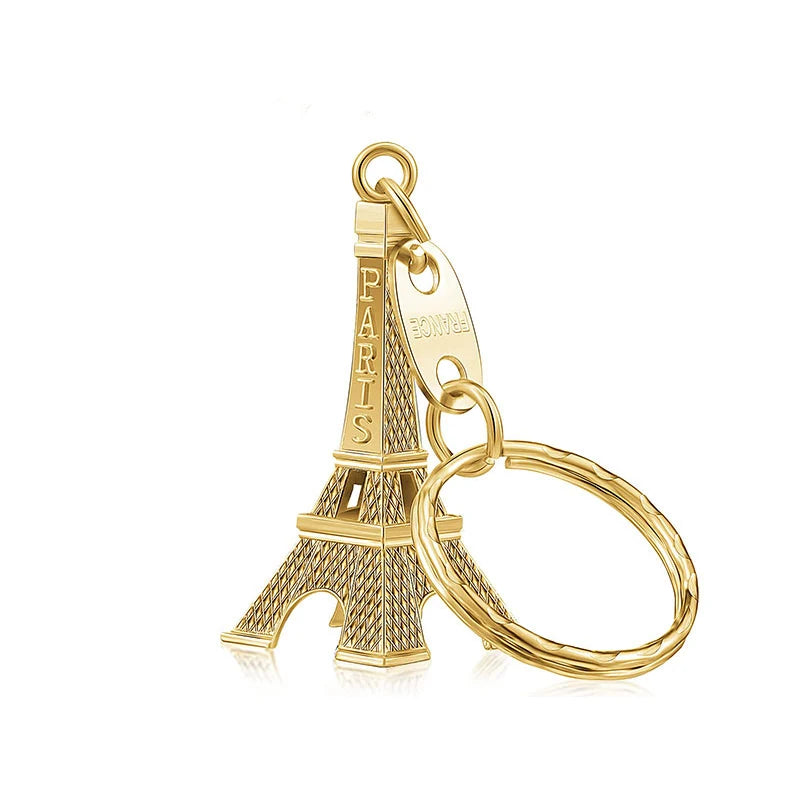 3D Eiffel Tower Keychain – Paris Souvenir (Pack of 25 to 125 units)