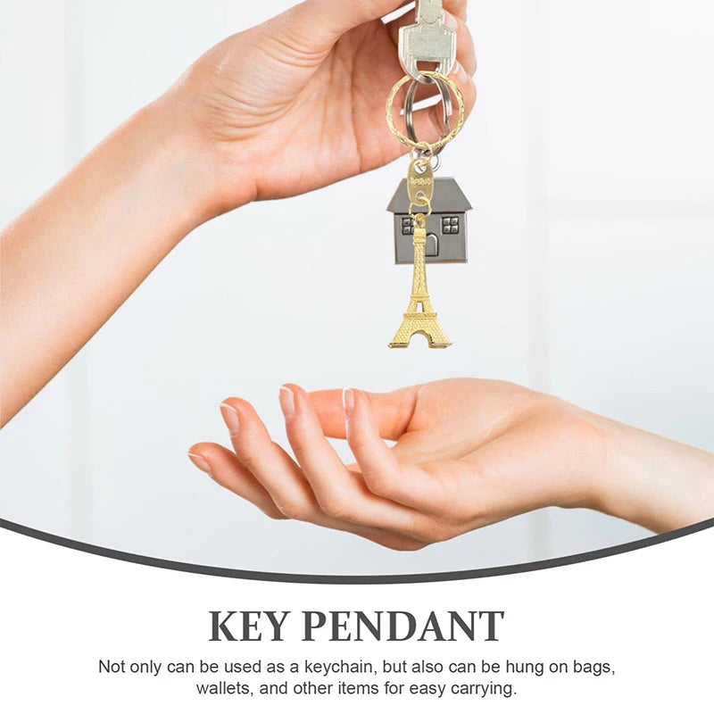 3D Eiffel Tower Keychain – Paris Souvenir (Pack of 25 to 125 units)
