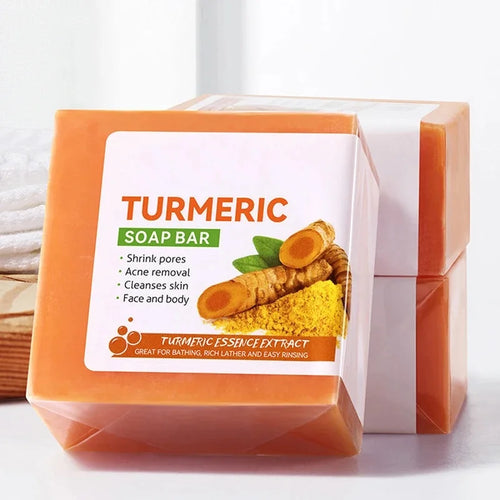 Golden Glow Turmeric – Handmade Brightening Soap for Luminous, Even-Toned Skin
