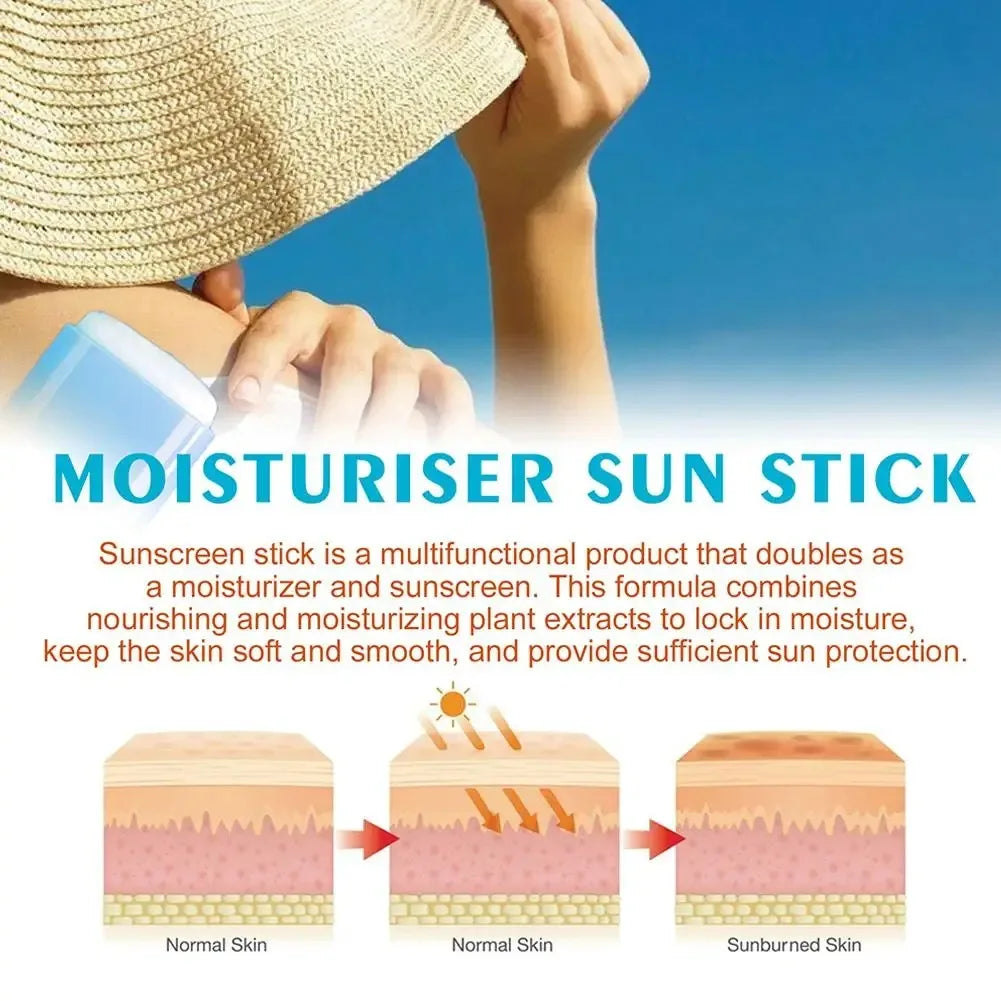 K-SunShield – SPF 50+ Sunscreen Stick for Ultimate UV Protection & Antioxidant Care