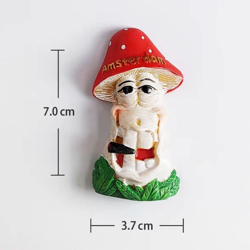 Amsterdam Fridge Magnet – Tourist Souvenir from the Netherlands