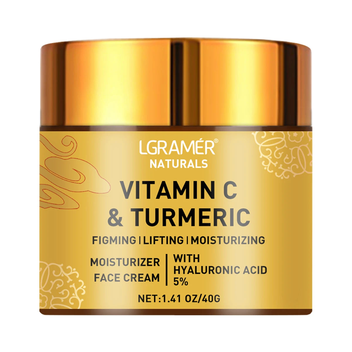 GoldenRevive – Turmeric & Vitamin C Face Cream with Retinol for Firming & Whitening