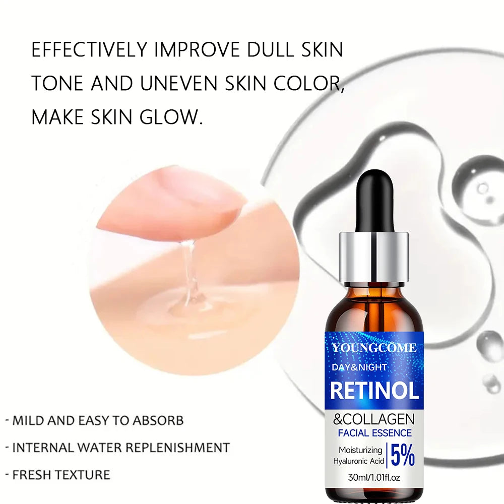 RetinolRenew Set – Hydrating & Repairing Cream + Serum for Smooth, Youthful Skin