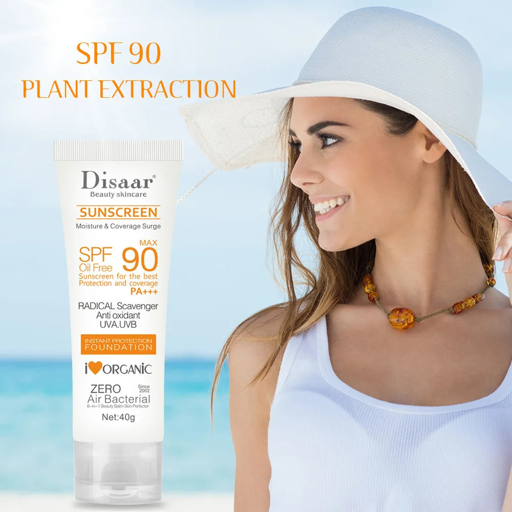 Disaar SPF 90 – Ultimate Facial & Body Sunscreen for Maximum UV Protection & Hydration