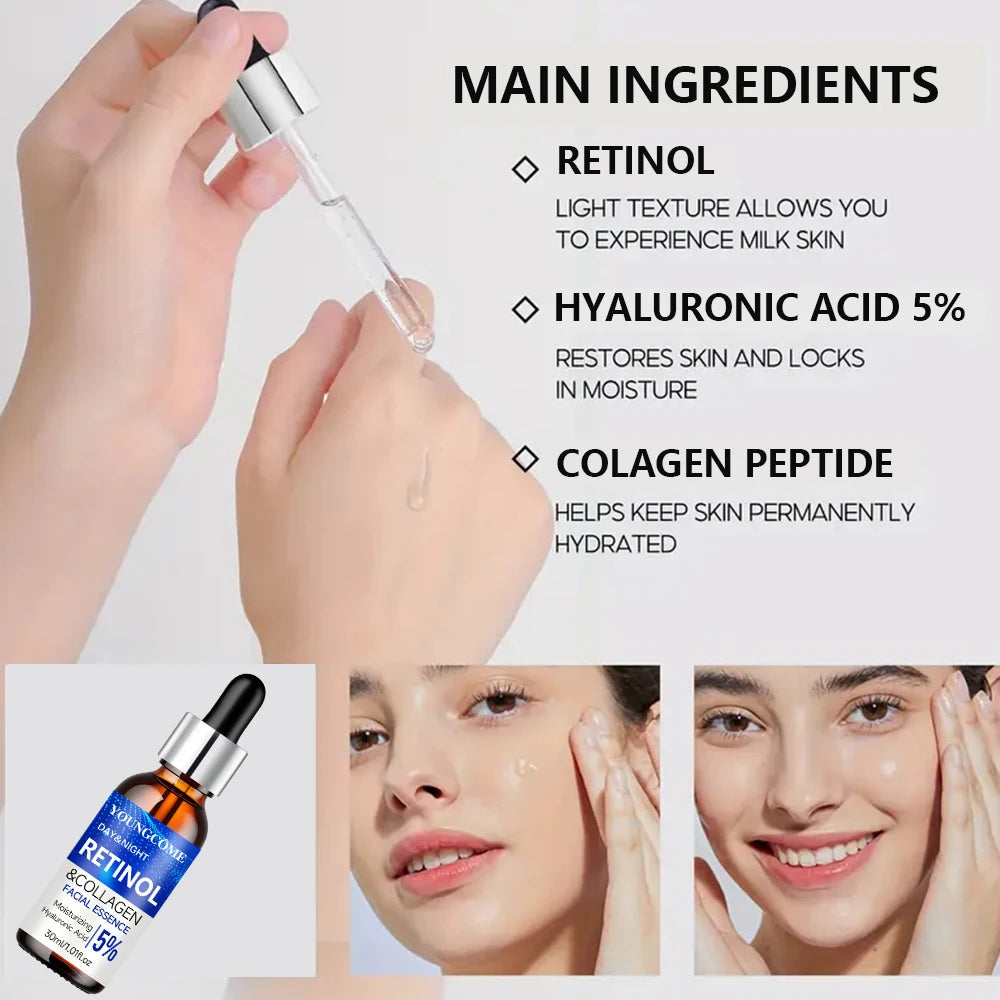 RetinolRenew Set – Hydrating & Repairing Cream + Serum for Smooth, Youthful Skin