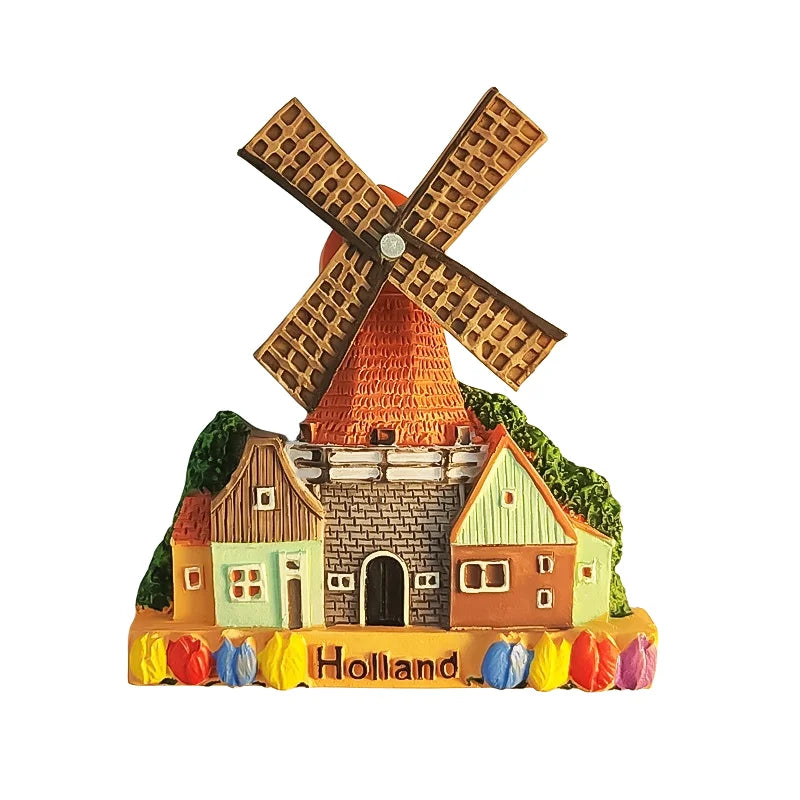 Amsterdam Fridge Magnet – Tourist Souvenir from the Netherlands