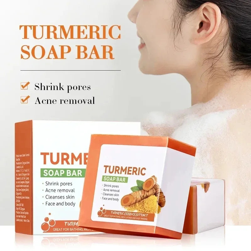 Golden Glow Turmeric – Handmade Brightening Soap for Luminous, Even-Toned Skin