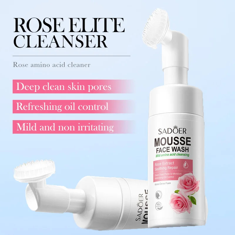 SAODER Fruits – Refreshing Facial Cleanser Foam for Deep Hydration & Glow
