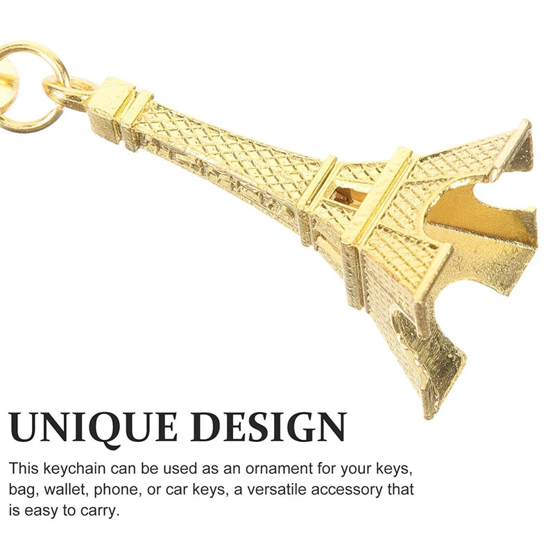 3D Eiffel Tower Keychain – Paris Souvenir (Pack of 25 to 125 units)
