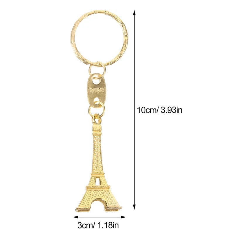 3D Eiffel Tower Keychain – Paris Souvenir (Pack of 25 to 125 units)