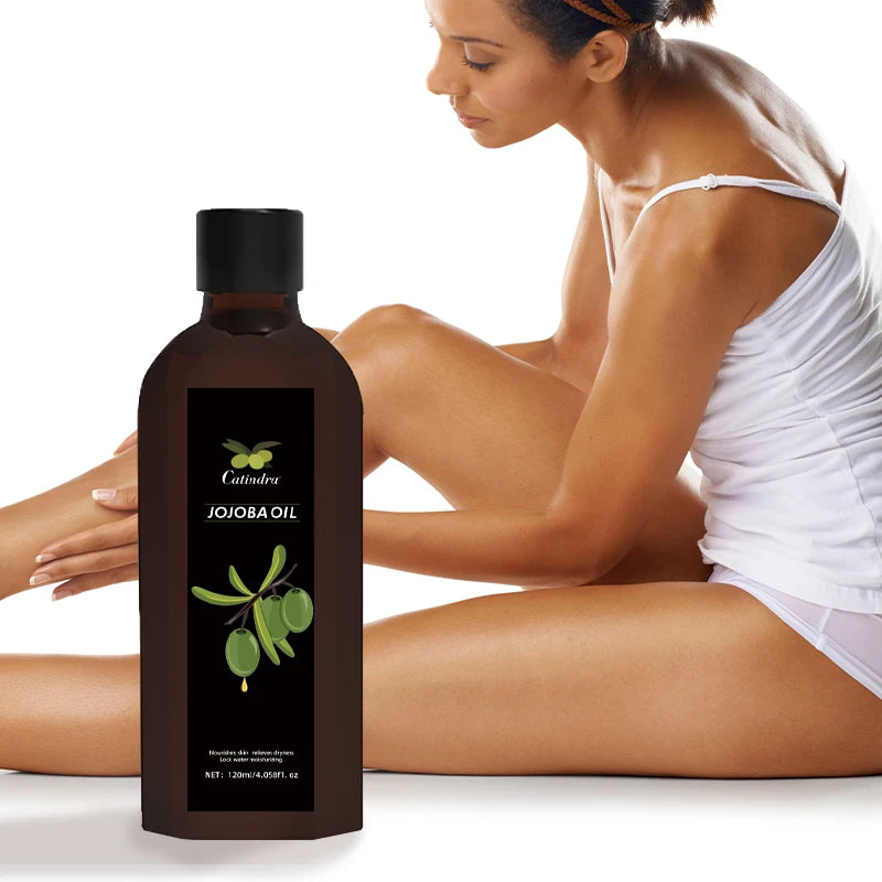 PureJojoba Essence – 120ml Organic Jojoba Oil for Firm, Hydrated Skin & Smooth Body Care