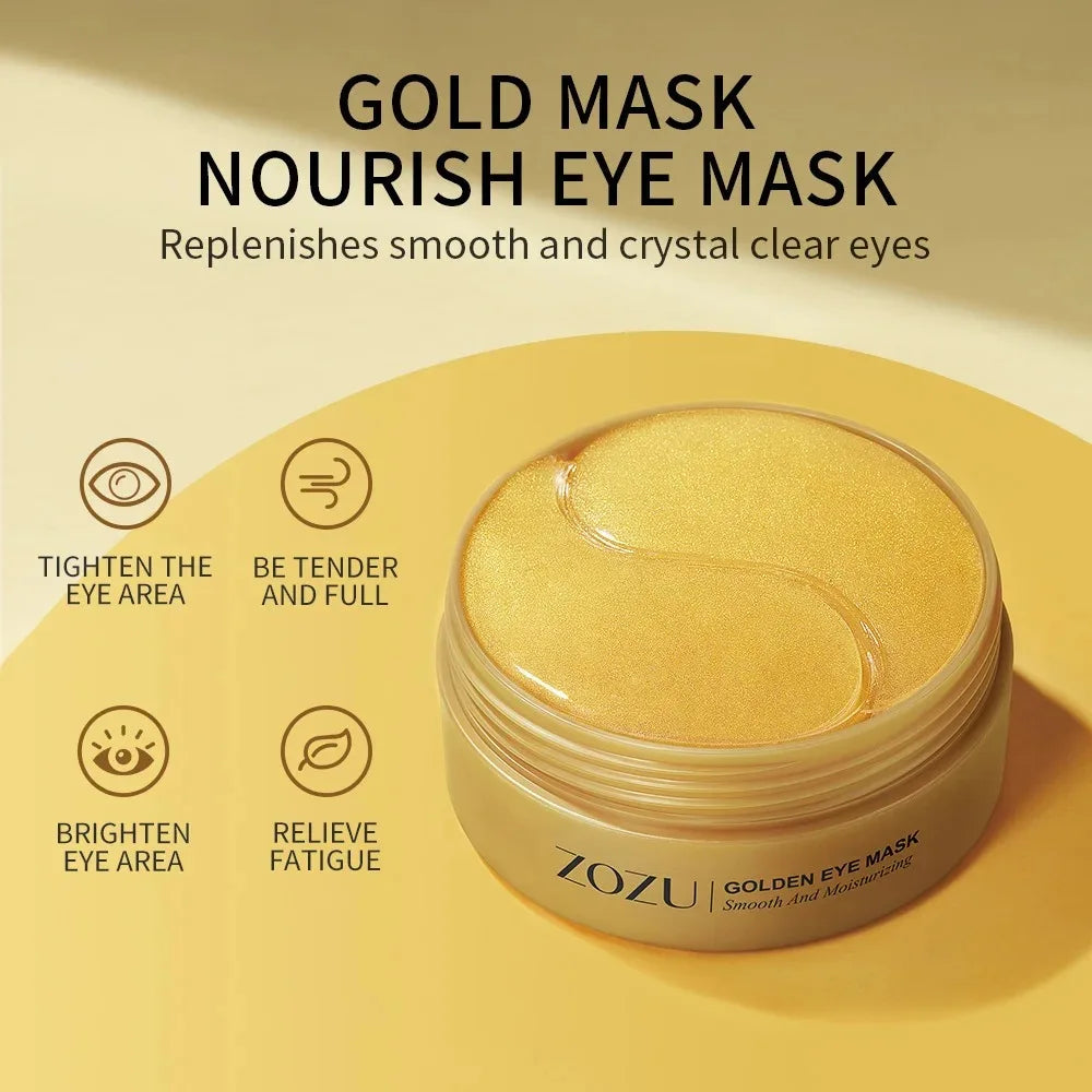 AvocadoGold Rejuvenate – 120 Pieces Eye Mask for Moisturizing & Firming Dark Circles