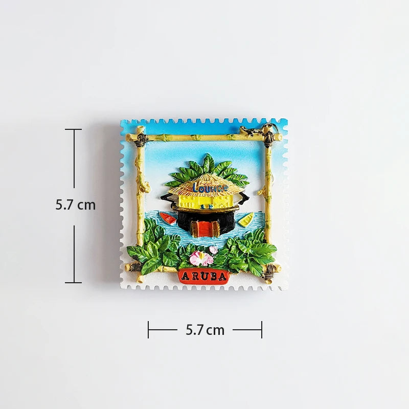 Amsterdam Fridge Magnet – Tourist Souvenir from the Netherlands