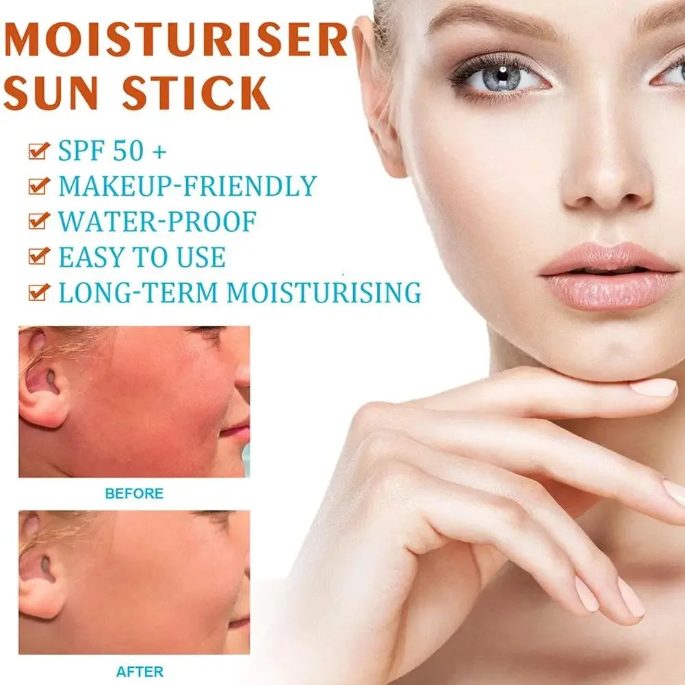 K-SunShield – SPF 50+ Sunscreen Stick for Ultimate UV Protection & Antioxidant Care