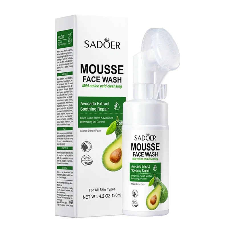 SAODER Fruits – Refreshing Facial Cleanser Foam for Deep Hydration & Glow
