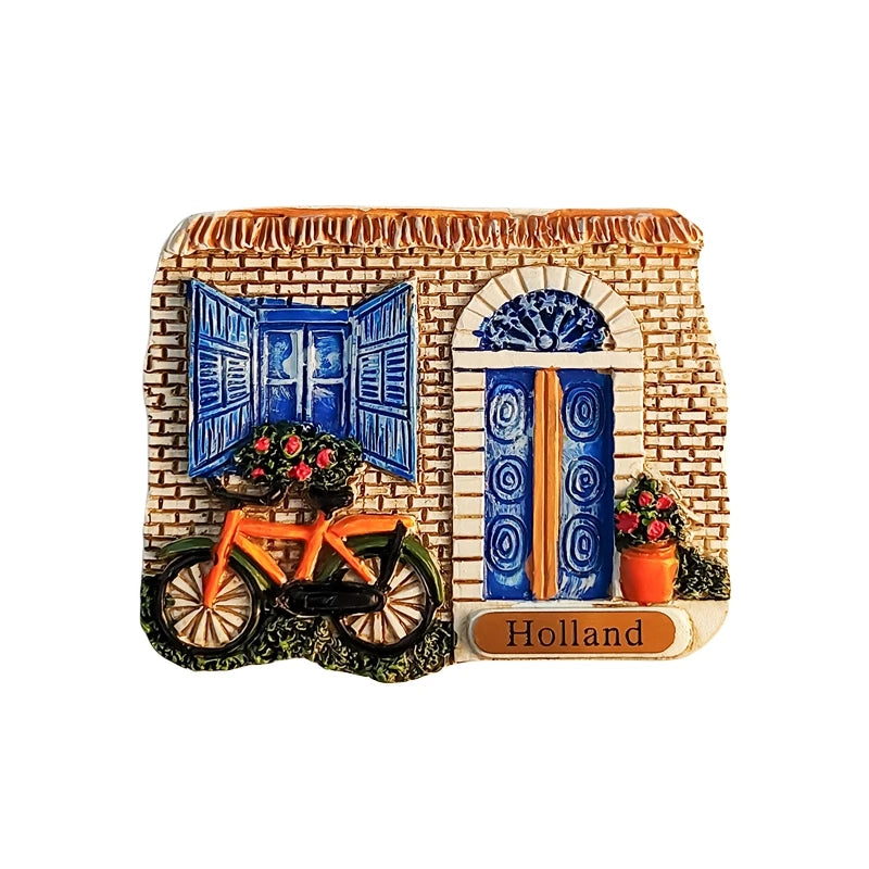 Amsterdam Fridge Magnet – Tourist Souvenir from the Netherlands