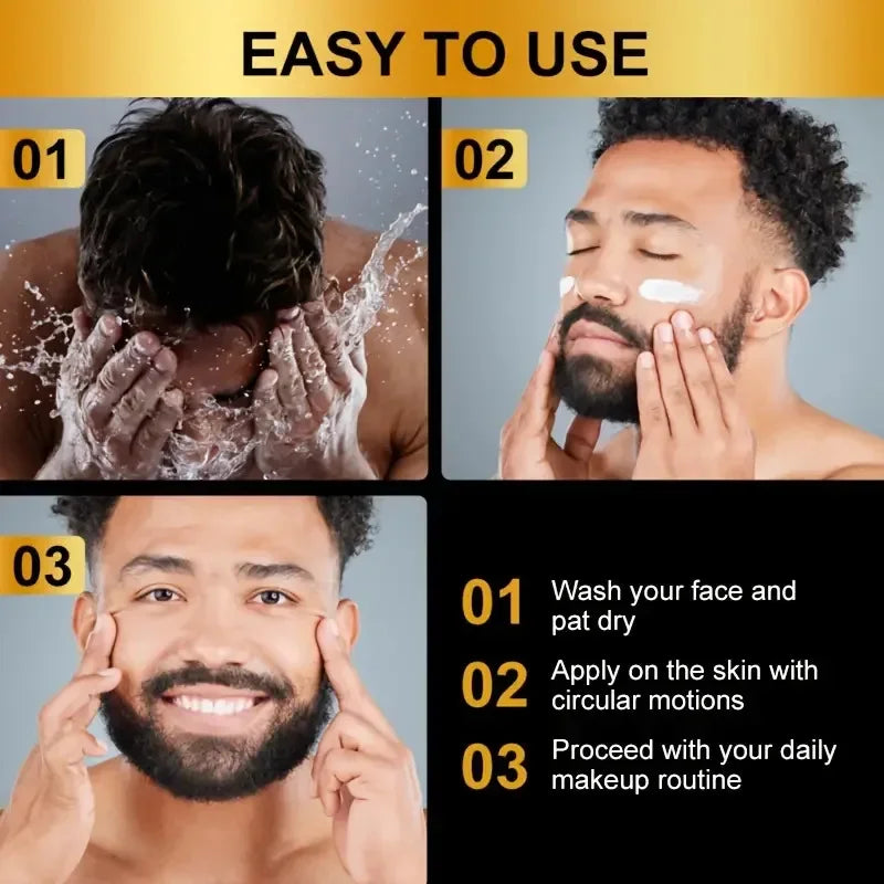 Men's Retinol Face Moisturizer – Anti-Wrinkle & Pore-Reducing Retinol Cream for Smooth, Youthful Skin