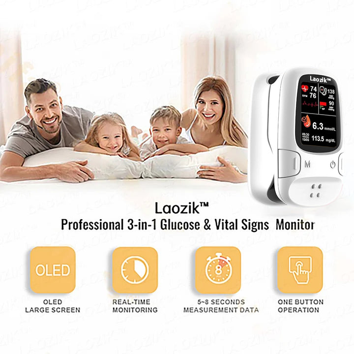 Laozik™ Develops Newly Launched Non-Invasive Smart Glucose Meter ✅made in the USA✅🔥Limited stock available!🔥
