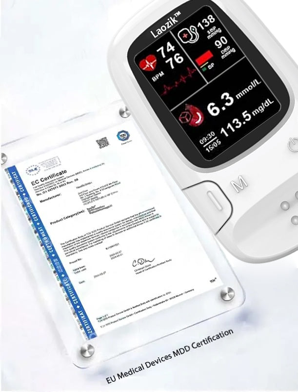 Laozik™ Develops Newly Launched Non-Invasive Smart Glucose Meter ✅made in the USA✅🔥Limited stock available!🔥