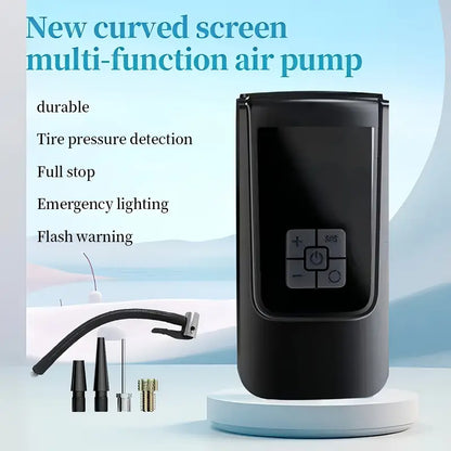 Portable Car Inflator Pump with LED Light