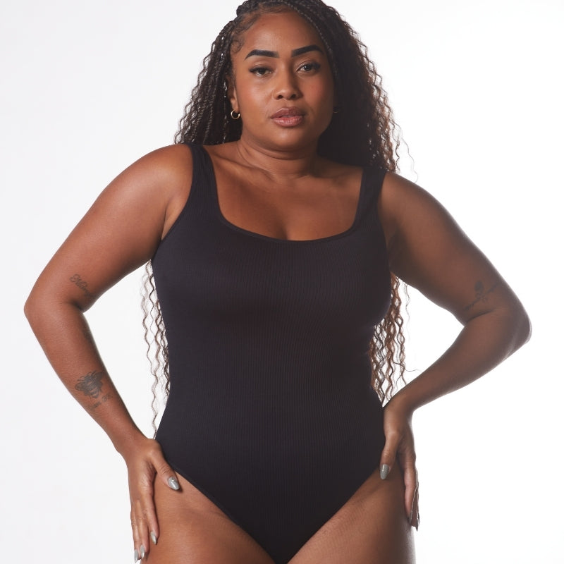 2 Ribbed Body Shapers - Buy 1, Get 2.