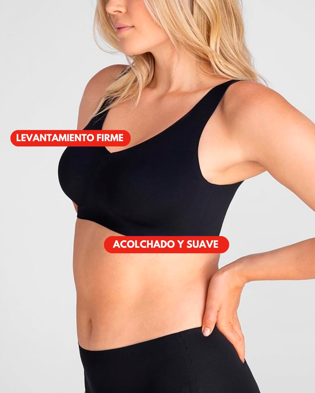 Second Skin Figure Bra Wide Strap 3x1