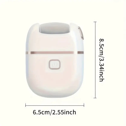 Rechargeable Electric Foot File with 3 Replaceable Grinding Heads