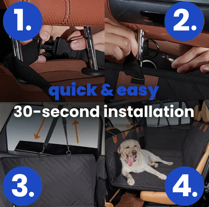 K9Cruze™ – Premium-Heavy Duty Dog Car Seat Protector