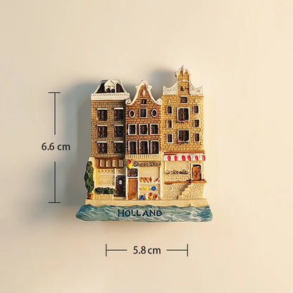 Nederland Amsterdam Toeristische Souvenir Magnetische Koelkast Sticker Collectie Gift Koelkast Magneten