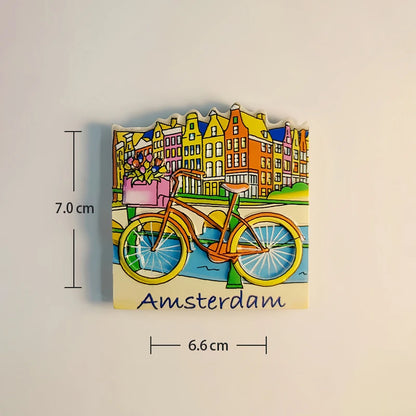 Nederland Amsterdam Toeristische Souvenir Magnetische Koelkast Sticker Collectie Gift Koelkast Magneten