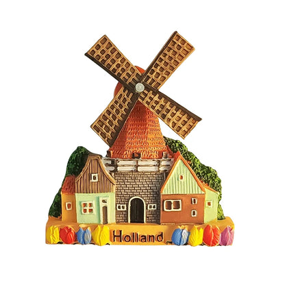 Amsterdam Fridge Magnet – Tourist Souvenir from the Netherlands