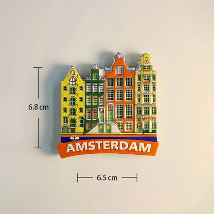 Nederland Amsterdam Toeristische Souvenir Magnetische Koelkast Sticker Collectie Gift Koelkast Magneten