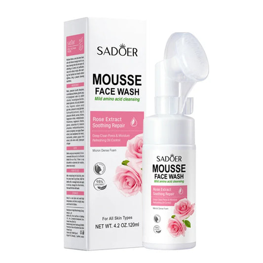 SAODER Fruits – Refreshing Facial Cleanser Foam for Deep Hydration & Glow